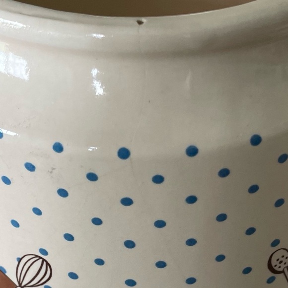 Vintage B & D Large Canister Cookie Jar 3 Dance Bears Chef Hat Japan Ceramic - Picture 11 of 11